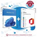 Windows 11 PRO + Office 2021 PRO PLUS para 1 PC